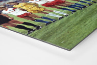 HSV im Waldstadion als auf Alu-Dibond kaschierter Fotoabzug (Detail)