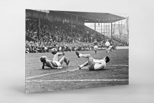 Synchron am Boden - 11FREUNDE SHOP - Fußball Foto Wandbild