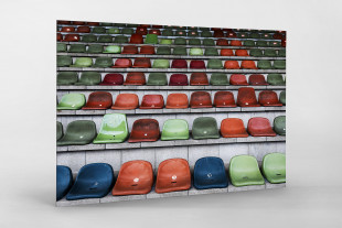Schalensitze im Niederrheinstadion - Christoph Buckstegen Foto - 11FREUNDE SHOP