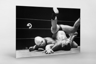 Catchen in Paris - Sport Fotografie als Wandbild - Wrestling Foto - NoSports Magazin - 11FREUNDE SHOP