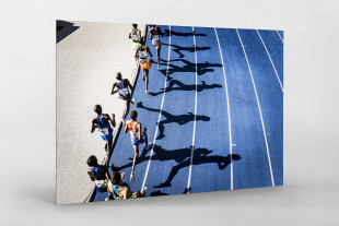 Momentaufnahme 5000m Lauf - Sebastian Wells - 11FREUNDE Shop - Wandbild