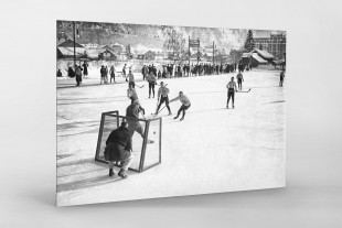 Eishockey in Chamonix (2) - Sport Fotografien als Wandbilder - Eishockey Foto - NoSports Magazin 