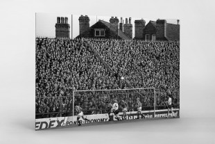 City Ground in Schwarzweiß - Nottingham Forest vs. Bolton Wanderers