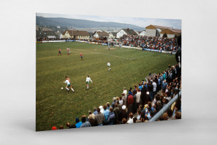 Bayernliga 1987 - Wandbild Stadion am Schwalbenberg des TSV Vestenbergsgreuth