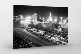 Nachts auf dem Circuit de la Sarthe - Foto Le Mans als Wandbild
