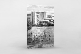 Basketballplatz in Algier - Sportfoto als Wandbild