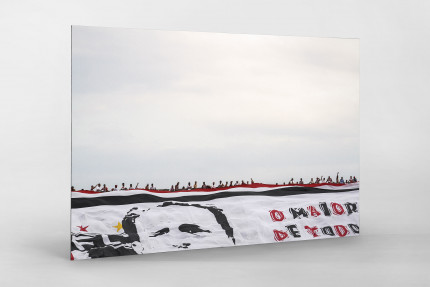 Big Flag And Fans - Gabriel Uchida - 11FREUNDE BILDERWELT