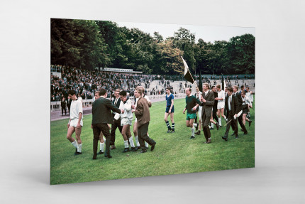 Gladbacher Jubel in Marl - 11FREUNDE SHOP - Fußball Foto Wandbild