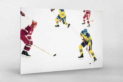 UDSSR vs. Schweden 1984 - Sport Fotografien als Wandbilder - Eishockey Foto - NoSports Magazin 