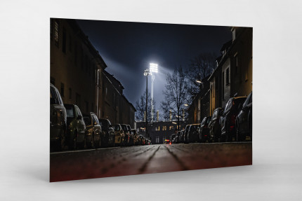Osnabrück im Flutlichtschein - VfL Osnabrück Wandbild