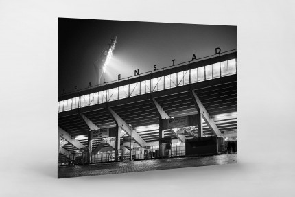 Flutlichtmast über dem Westfalenstadion - Wandbild