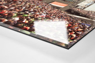 Anzeigetafel AT&T Park als Direktdruck auf Alu-Dibond hinter Acrylglas (Detail)