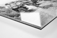 Mit dem Schwamm bei der Tour 1964 als Direktdruck auf Alu-Dibond hinter Acrylglas (Detail)