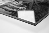 Erfrischung bei der Tour 1961 als Direktdruck auf Alu-Dibond hinter Acrylglas (Detail)