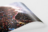Fankurve im Giuseppe Meazza Stadion als FineArt-Print