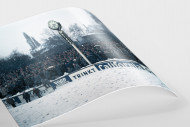 Schnee im Stadion am Uhlenkrug als FineArt-Print