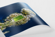Fußballplatz auf den Lofoten als FineArt-Print