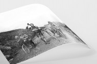 Trinkpause bei der Tour 1927 als FineArt-Print