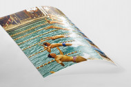 Rückwärts ins Wasser als FineArt-Print