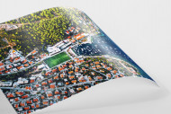 Fußballplatz an der kroatischen Adria - Wandbild - 11FREUNDE SHOP