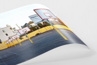 Basketballplätze in San Francisco - Sport Fotografie als Wandbild