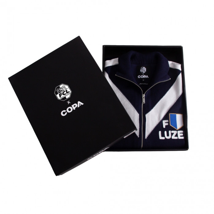 FC Luzern 1959 - 60 Retro Football Jacket dark