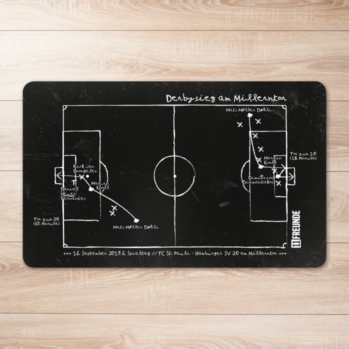 Frühstücksbrettchen: Derbysieg am Millerntor - FC St. Pauli - 11FREUNDE SHOP