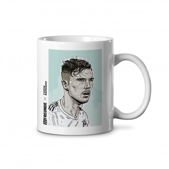 Design-Tasse - 11FREUNDE x Ronny Heimann: Leon