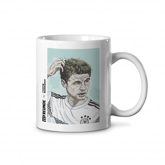 Design-Tasse - 11FREUNDE x Ronny Heimann: Thomas