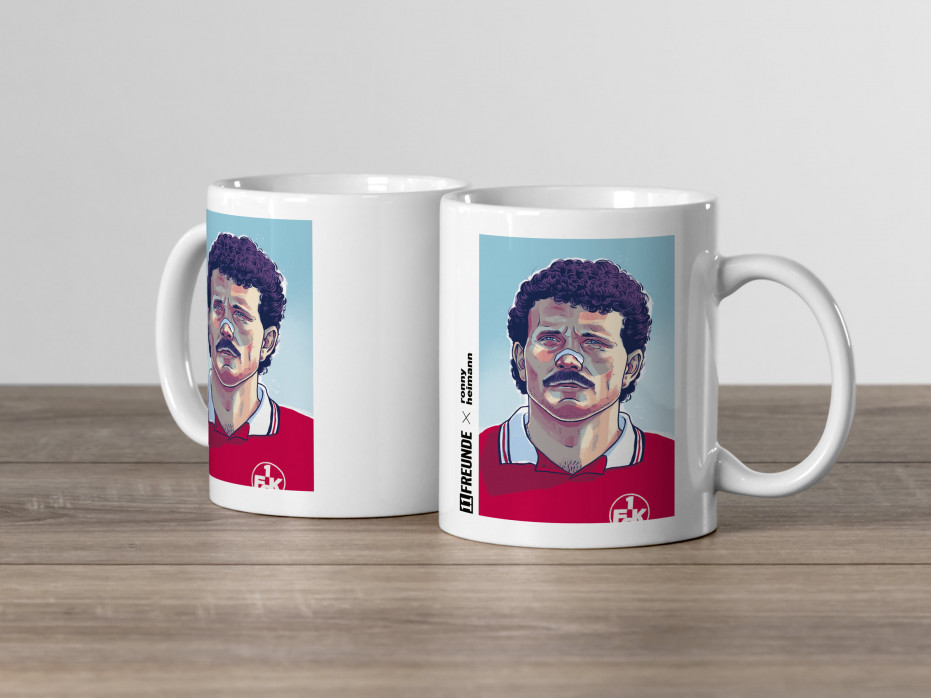 Design-Tasse - 11FREUNDE X Ronny Heimann: Olaf in Kaiserslautern