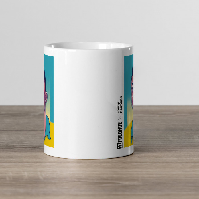 Design-Tasse - 11FREUNDE X Ronny Heimann: Pelé (2)