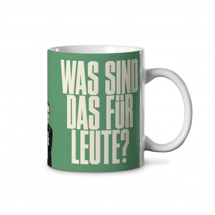 Kaffeebecher: Zeigler & Köster 11FREUNDE Podcast Merchandise 