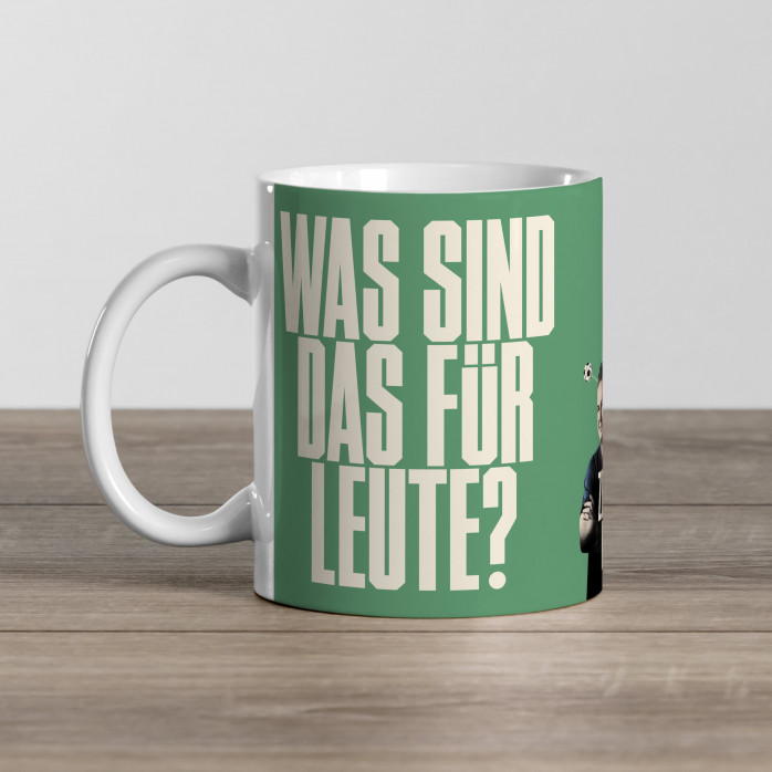 Kaffeebecher: Zeigler & Köster 11FREUNDE Podcast Merchandise 