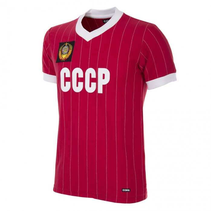 CCCP 1982 World Cup Short Sleeve Retro Football Shirt