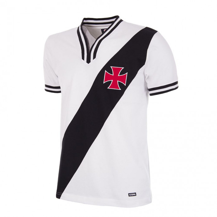 Vasco da Gama 1975 Away Short Sleeve Retro Football Shirt