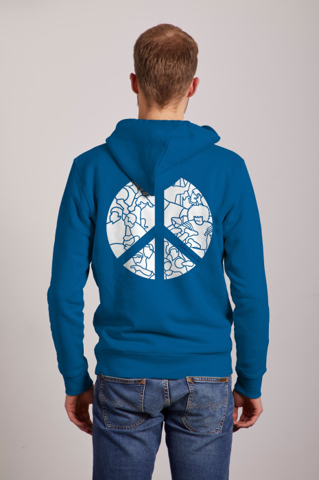 Hoodie - PEACE (Fairwear & Bio-Baumwolle)