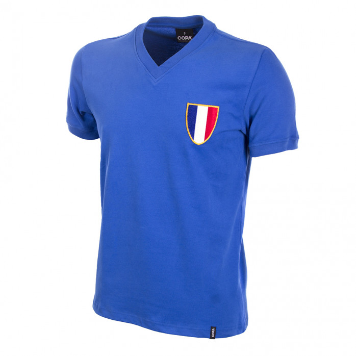 France 1968 Olympics Short Sleeve Retro Football Shirt
