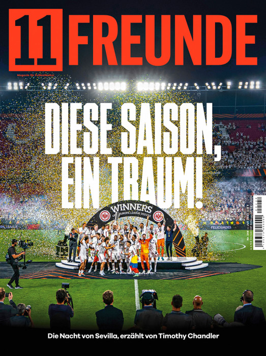 11FREUNDE Ausgabe #248 - Mit Eintracht Frankfurt Cover Siegerehrung EL 2022