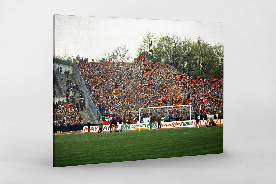 Club Fans 1982 (1) als Leinwand auf Keilrahmen gezogen