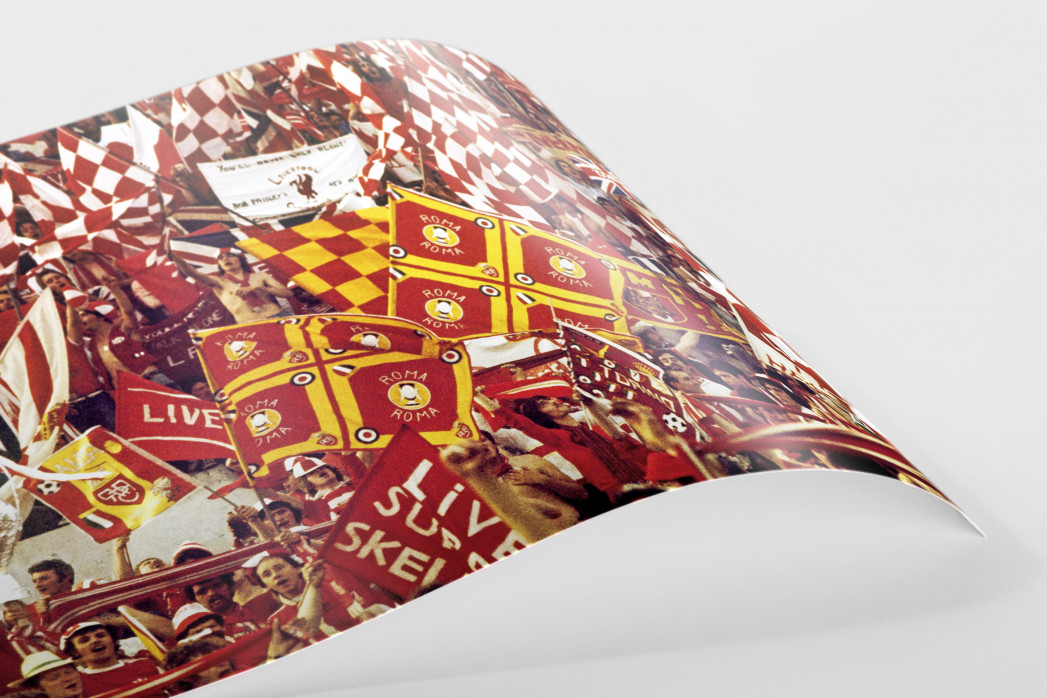 Liverpool Fans 1977 (2) als FineArt-Print