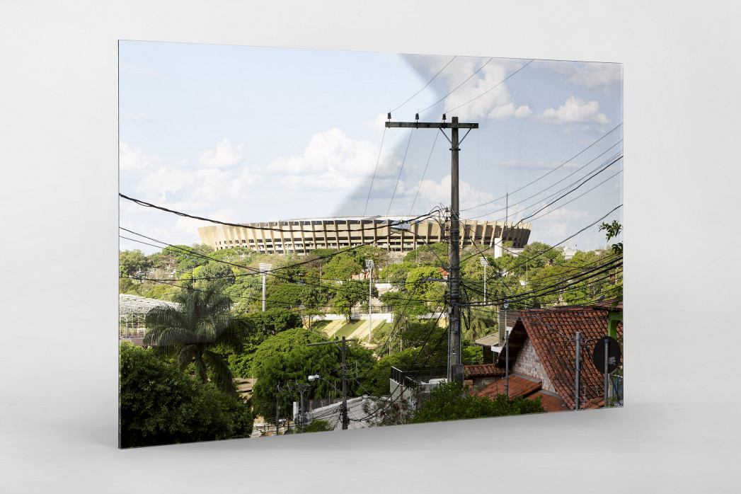 Estádio Mineirão (1) als Direktdruck auf Alu-Dibond hinter Acrylglas