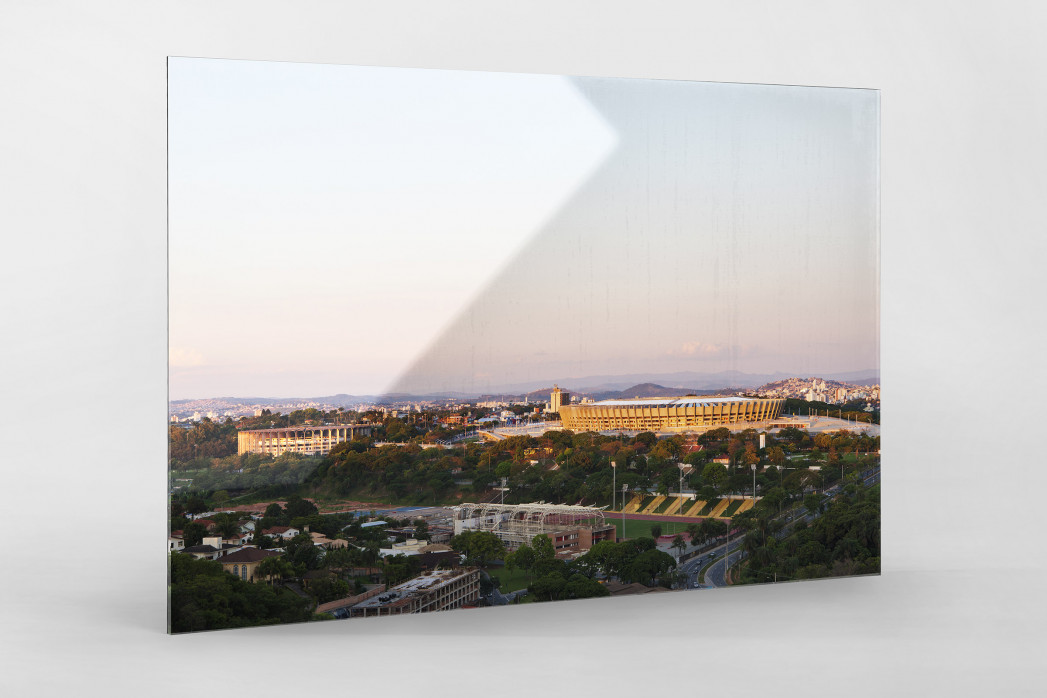 Estádio Mineirão (2) als Direktdruck auf Alu-Dibond hinter Acrylglas