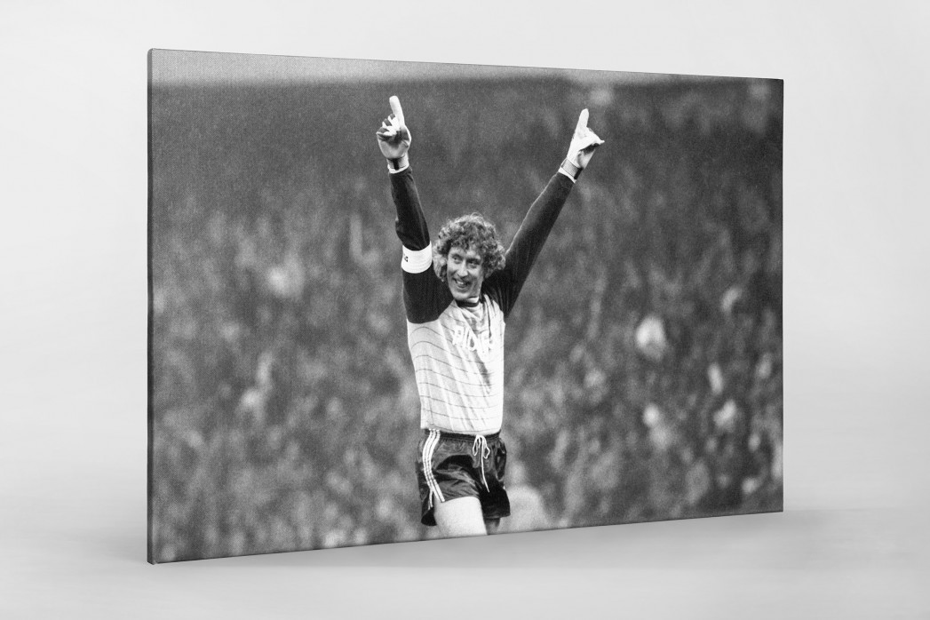 Toni Schumacher (1) als Leinwand auf Keilrahmen gezogen