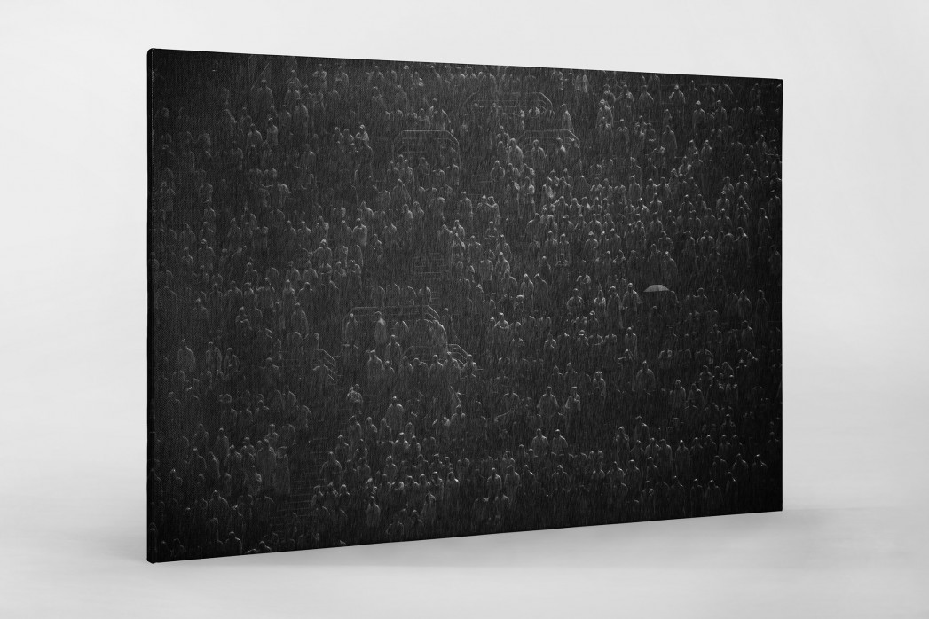 Rain And No Lights als Leinwand auf Keilrahmen gezogen