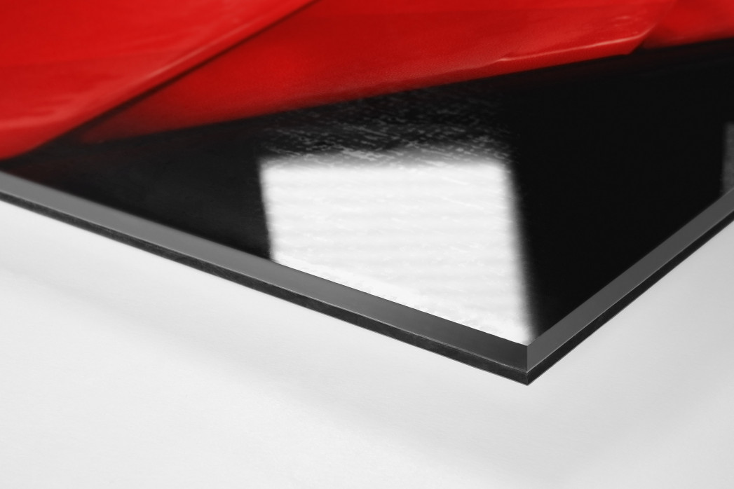 Allianz Arena bei Nacht als Direktdruck auf Alu-Dibond hinter Acrylglas (Detail)