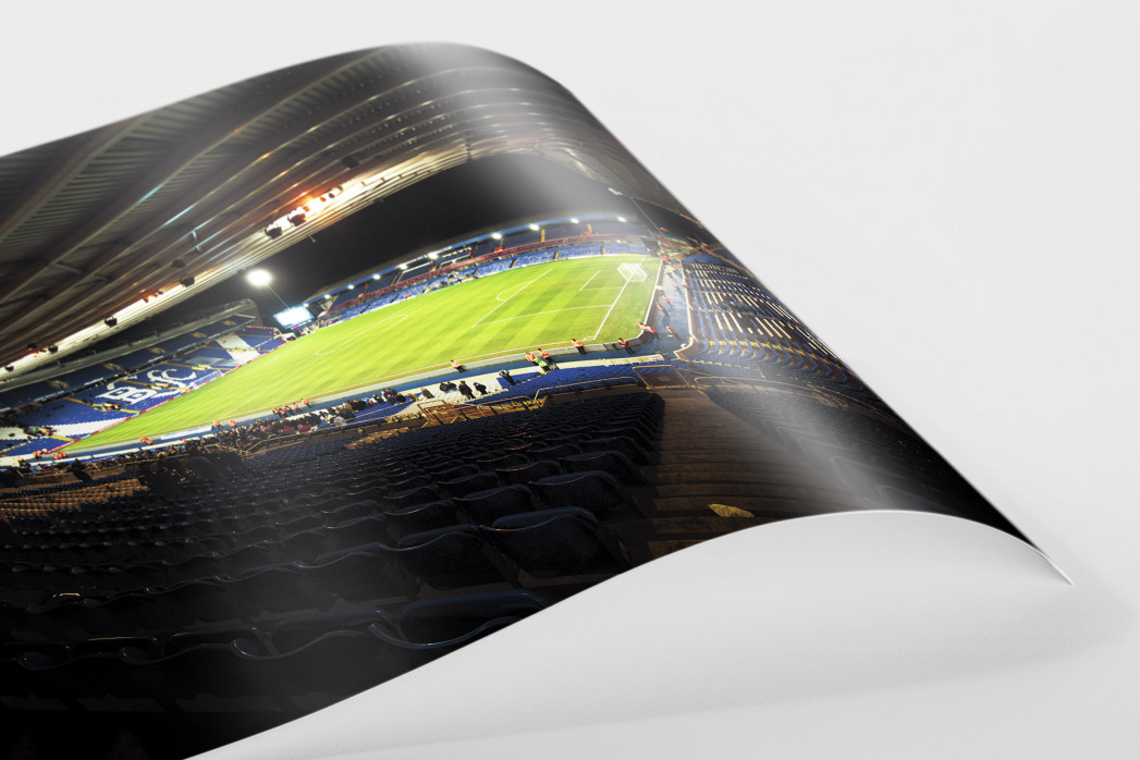 Blick in das St. Andrew’s Stadium (Farbe) als FineArt-Print