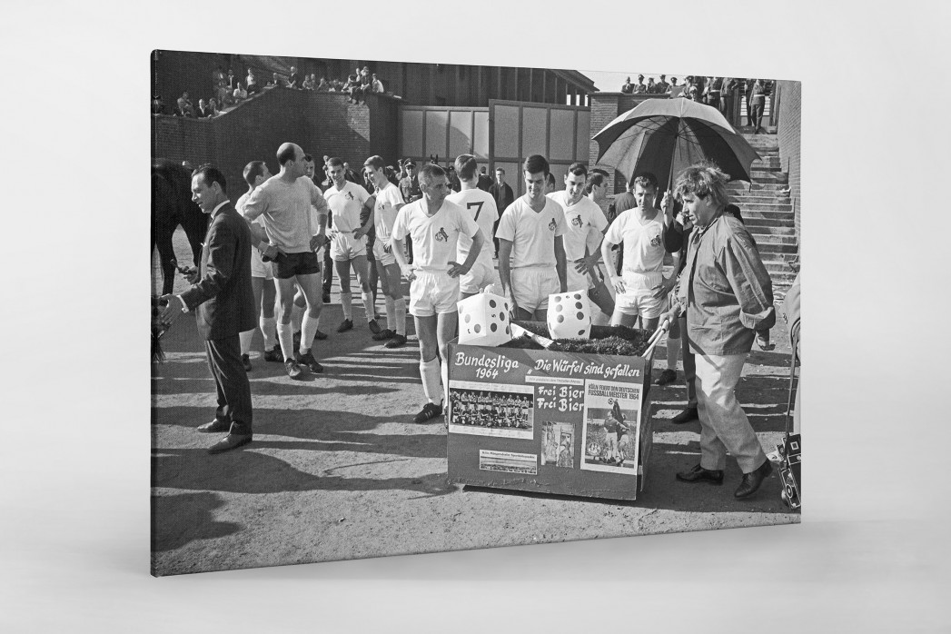 Kölner Meister 1964 als Leinwand auf Keilrahmen gezogen