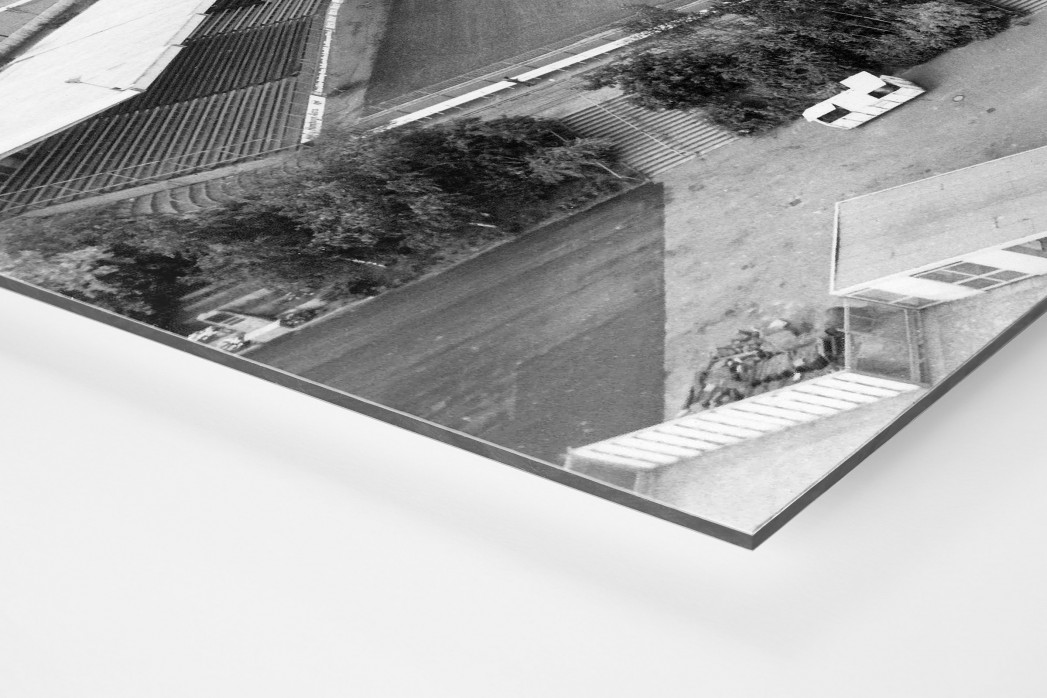 Wilhelm-Koch-Stadion als auf Alu-Dibond kaschierter Fotoabzug (Detail)