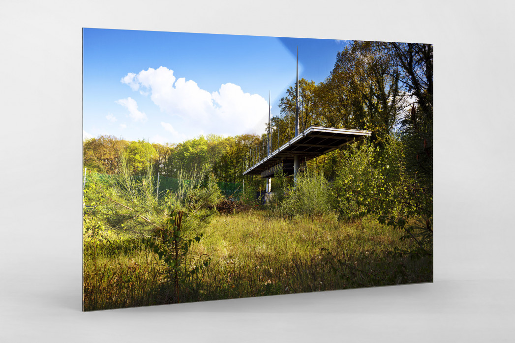 Verlassene Stadien - Marl (1) als Direktdruck auf Alu-Dibond hinter Acrylglas