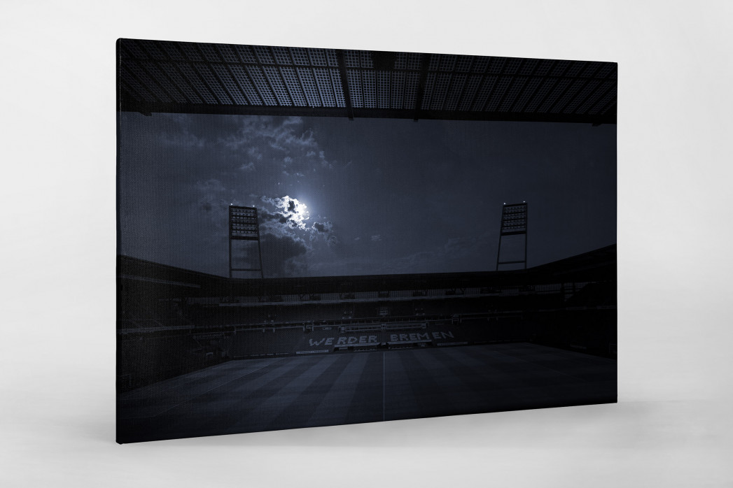 SHOP Stadien 11FREUNDE Weserstadion Fußball - - bei Nacht - (1) Wandbild Foto